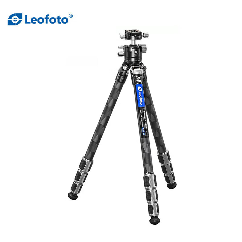 徕图（Leofoto）LS-324CPRO+LH-40R(脚架云台套装)高端雪山纹碳纤