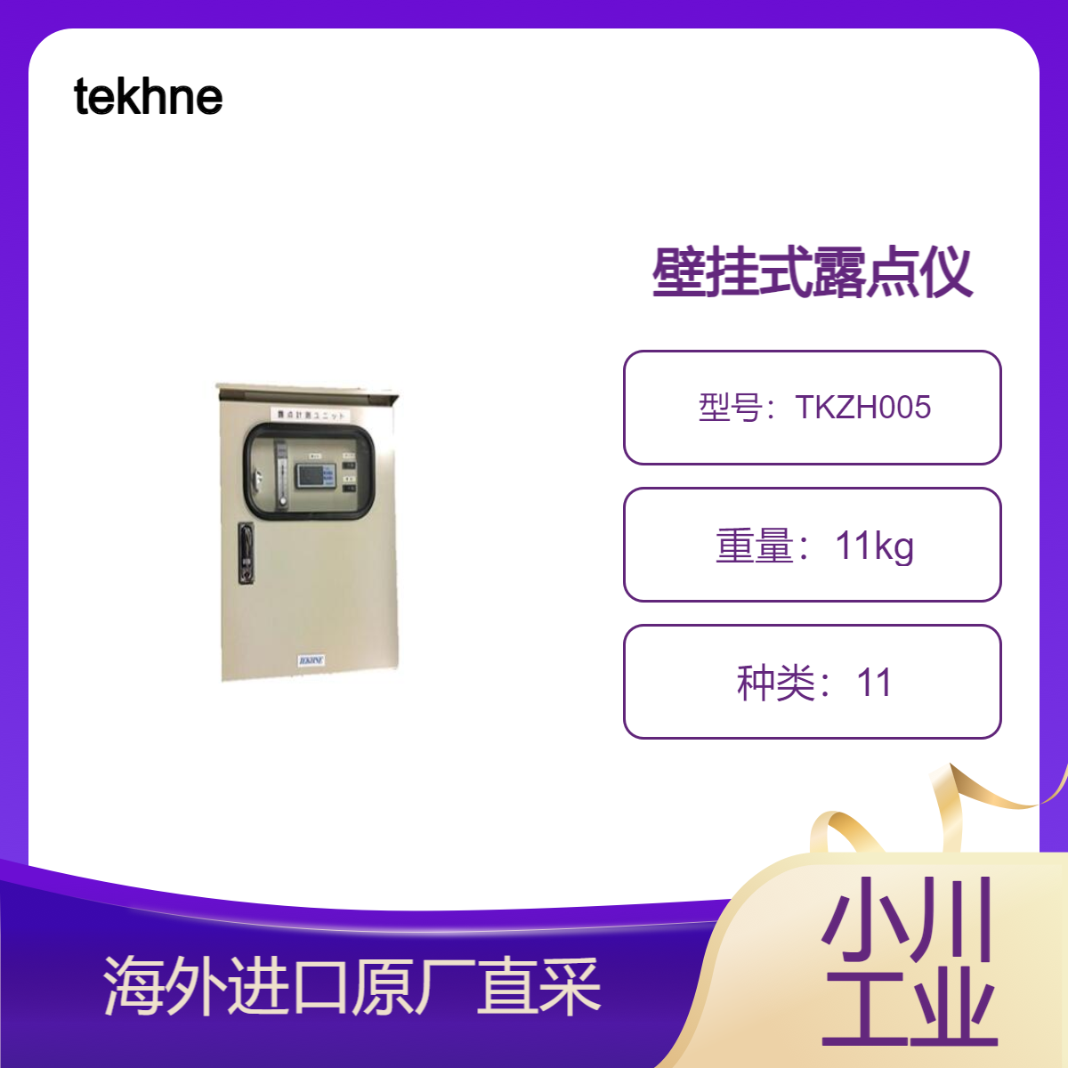 tekhne壁挂式露点仪TKZH005带内置泵的露点计装置用测量炉内气氛