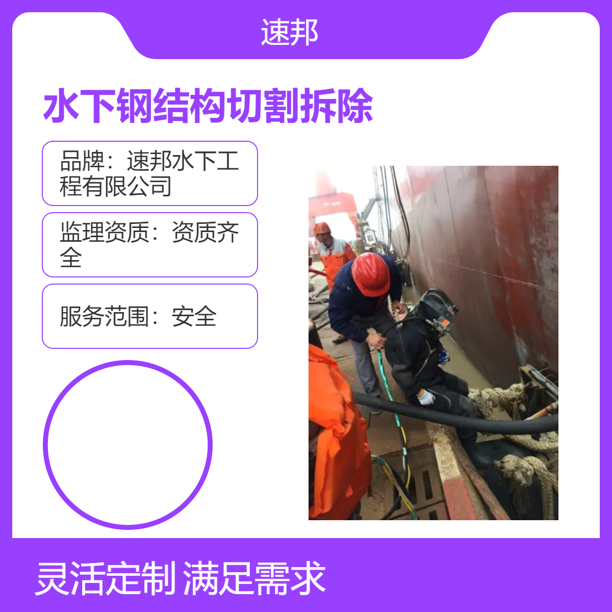 铜川市水下钢结构切割拆除队伍-潜水员水里检查探摸（竭尽全力）
