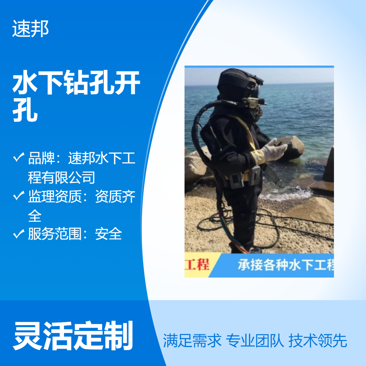 台州市水下钻孔开孔安装作业队伍-水里清淤清理公司（组织有力）