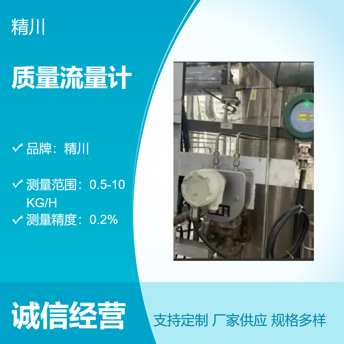 精川DN0.8ｍｍ内径质量流量计专测微小液体流量