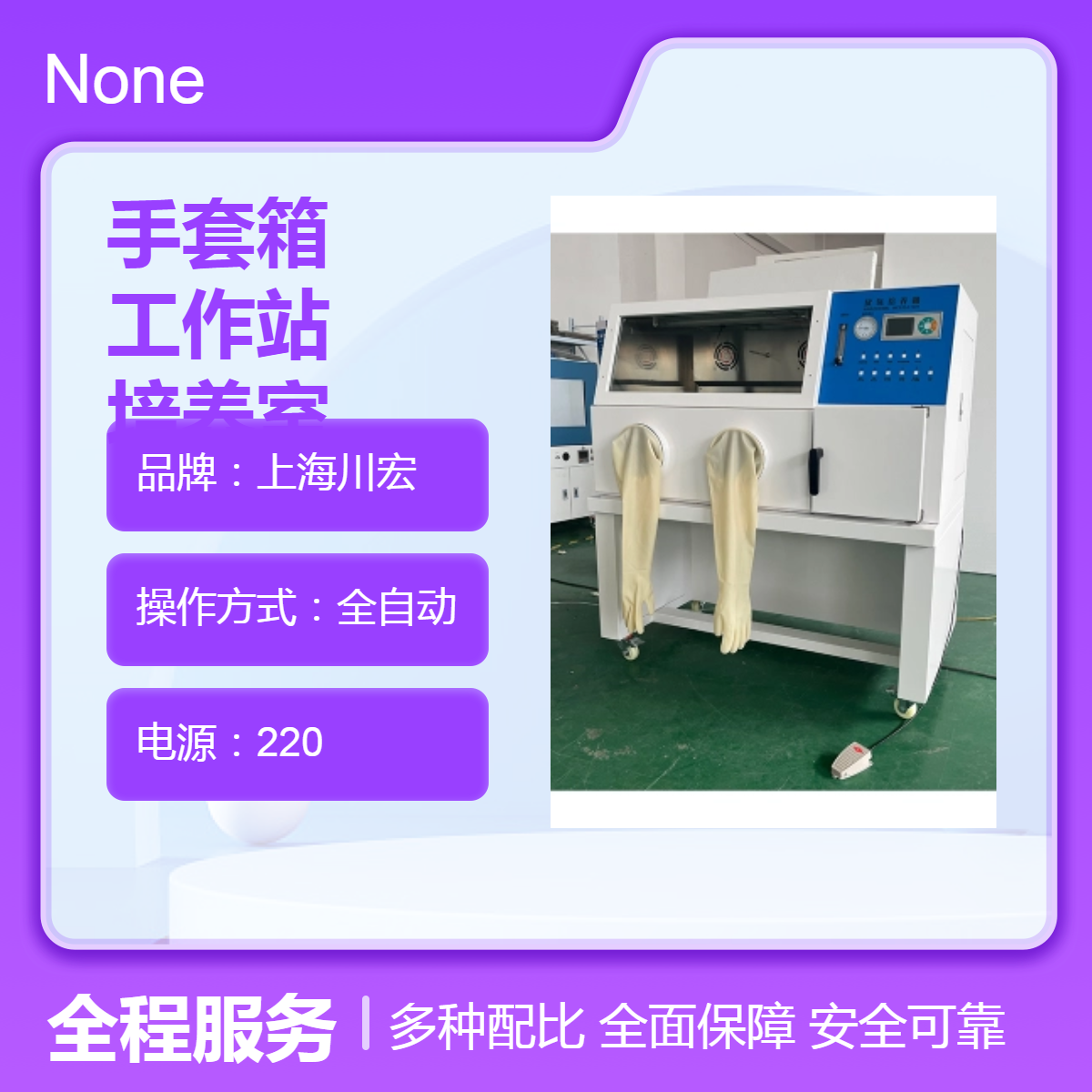 厌氧手套箱 YQX-II 常规款 微需氧菌生长繁殖 工作站