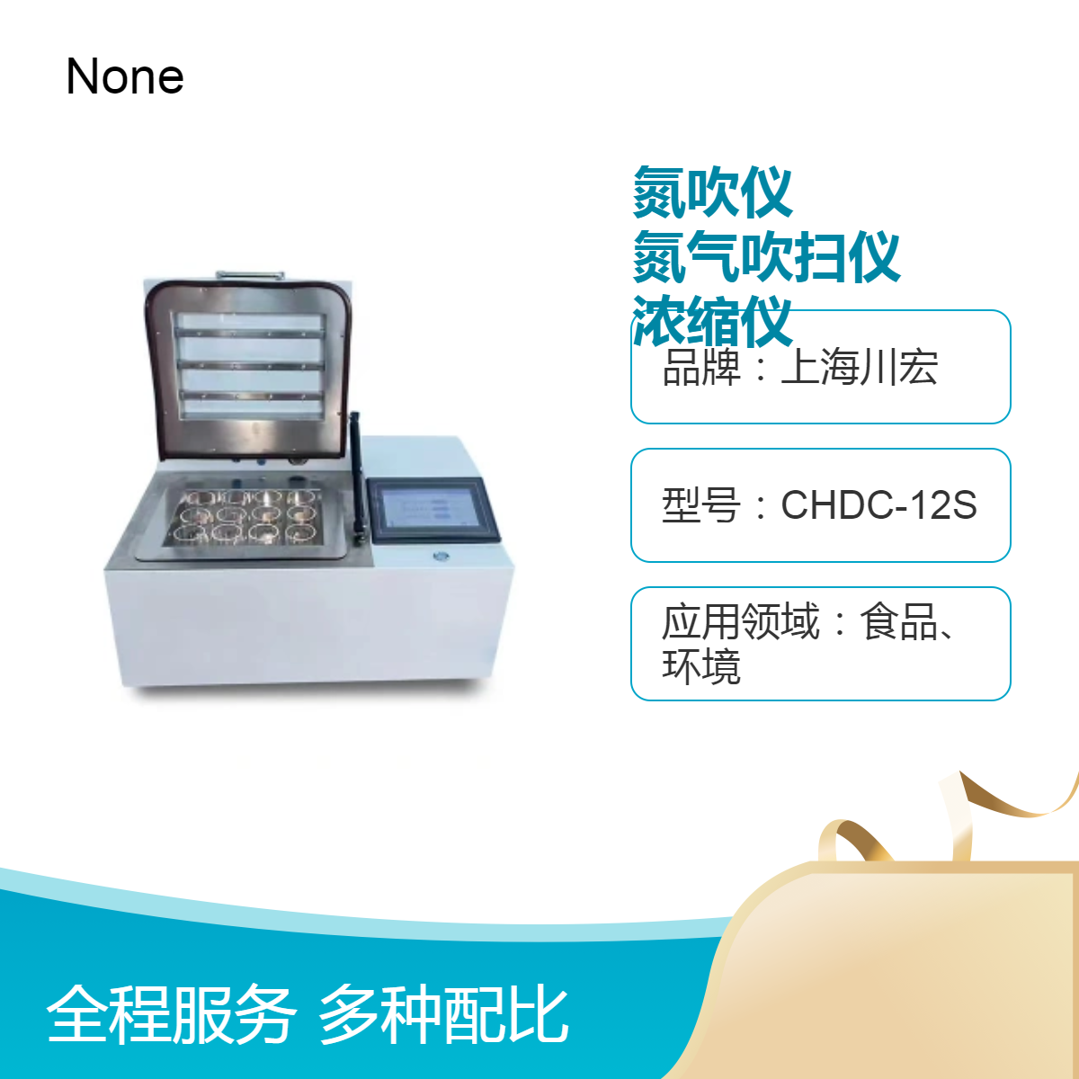 全自动水浴氮吹仪CHDC-12S 氮气吹扫仪 浓缩仪