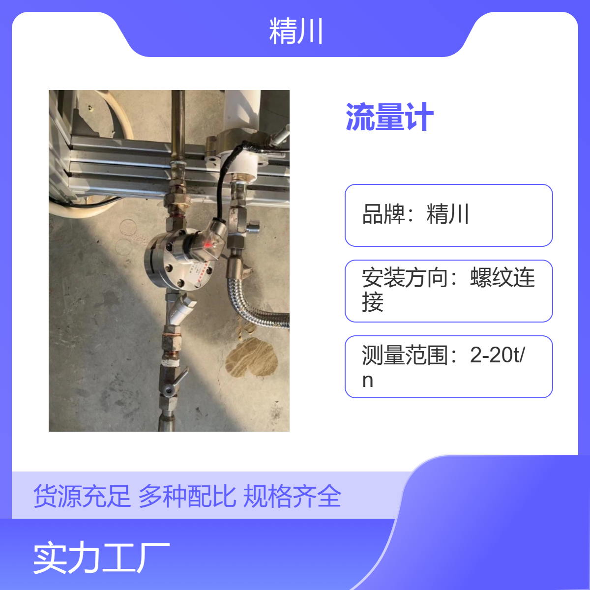 电解液专用圆齿轮流量计能测小流量3L/H精川品牌