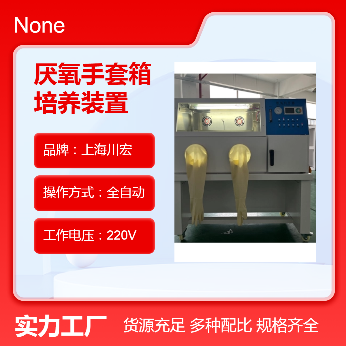常规厌氧手套箱YQX-II 微需氧菌生长繁殖 厌氧培养装置