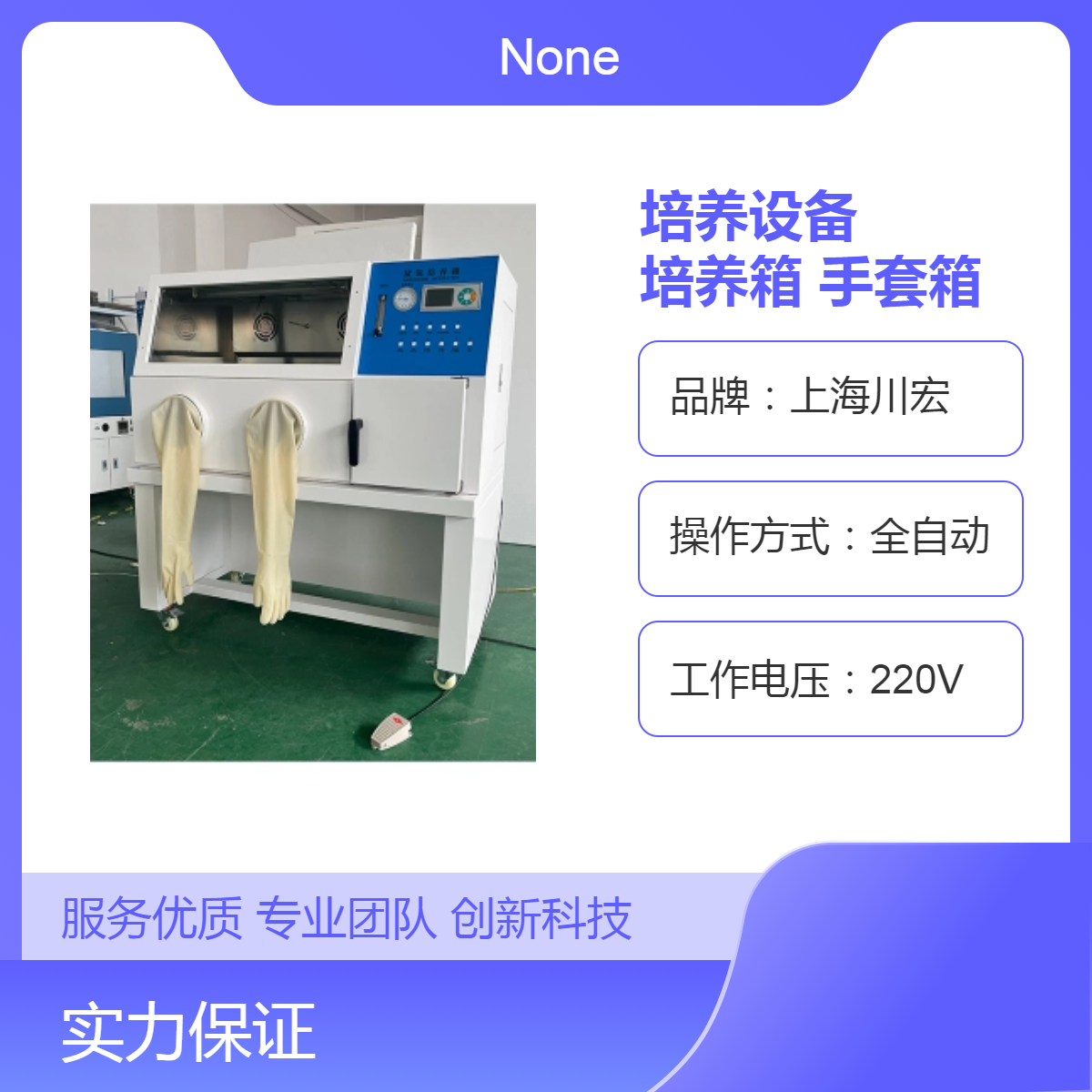 低需氧培养设备YQX-II 常规厌氧培养箱 手套箱