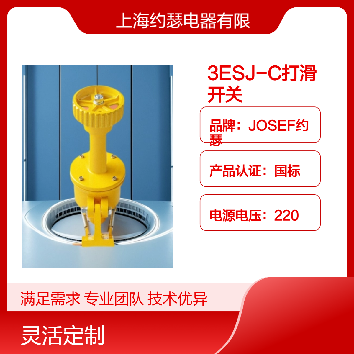JOSEF约瑟 3ESJ-C速度检测器 工作电压 :AC220V ±10% DC24V