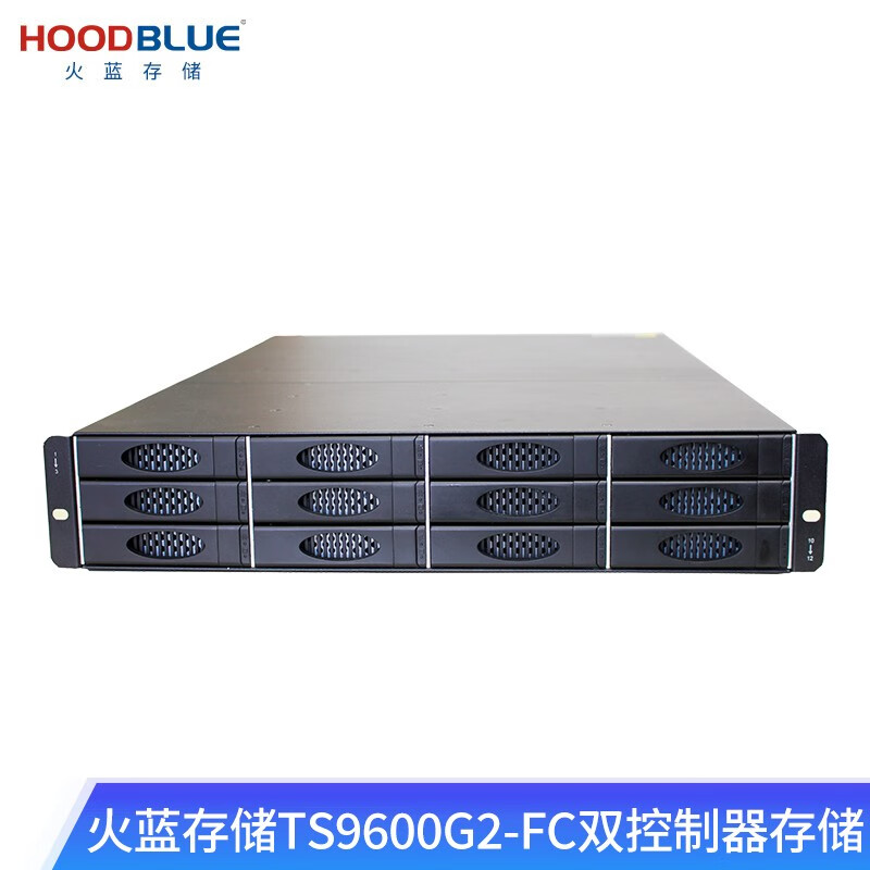 火蓝存储（hoodblue）TS9600G2-FC SAN-NAS统一存储双控制器网络
