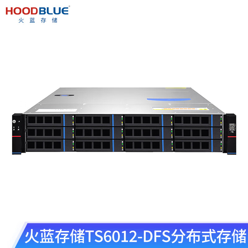 火蓝存储（hoodblue）TS6012-DFS分布式存储SAN/NAS网络存储器统
