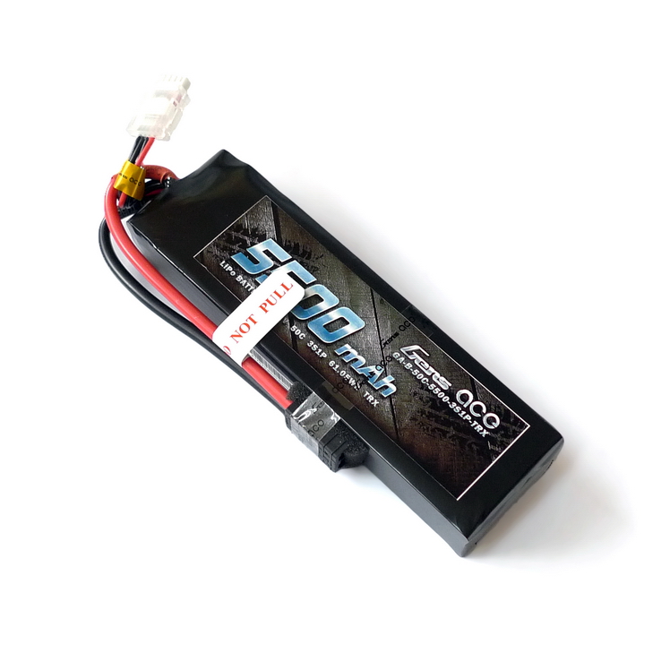 TRAXXAS用50C爆发力！ACE 5500mAh 3S 11.1v锂电池组车电trx接头