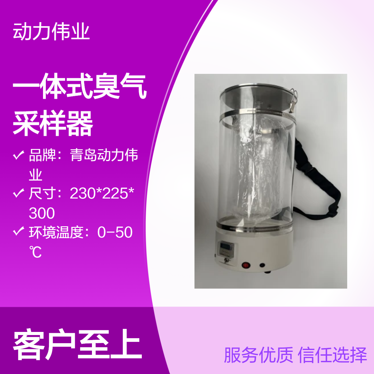 嗅辨实验室DL-6800Y型一体式臭气采样器大容量30L