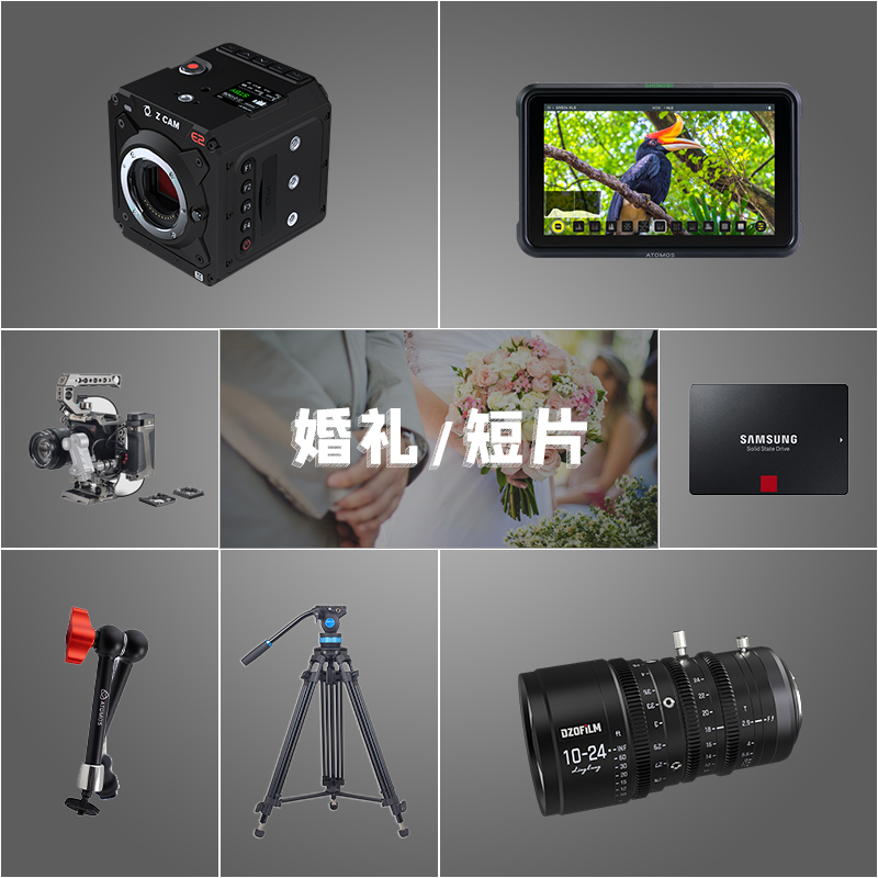 EDWS品牌4K短片拍摄设备 支持2x12Gb/s多格式输入