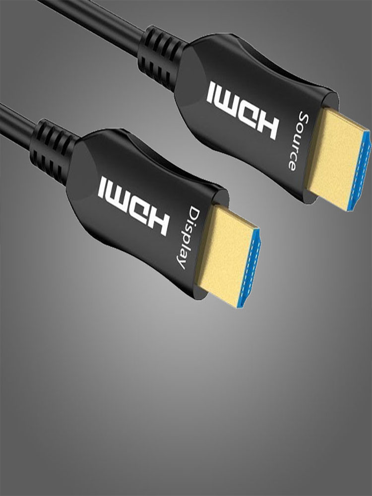 videostar品牌HDMI2.0光纤线 4K60P高清投影仪连接线 7.6米长