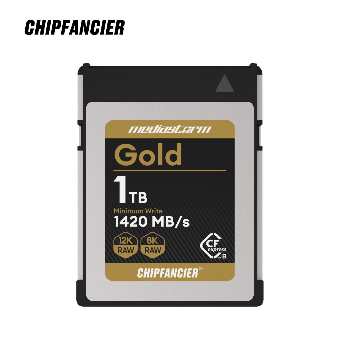 影视飓风&CHIPFANCIER联名 CFexpress TypeB存储卡Gold Z9Z8 8.3K