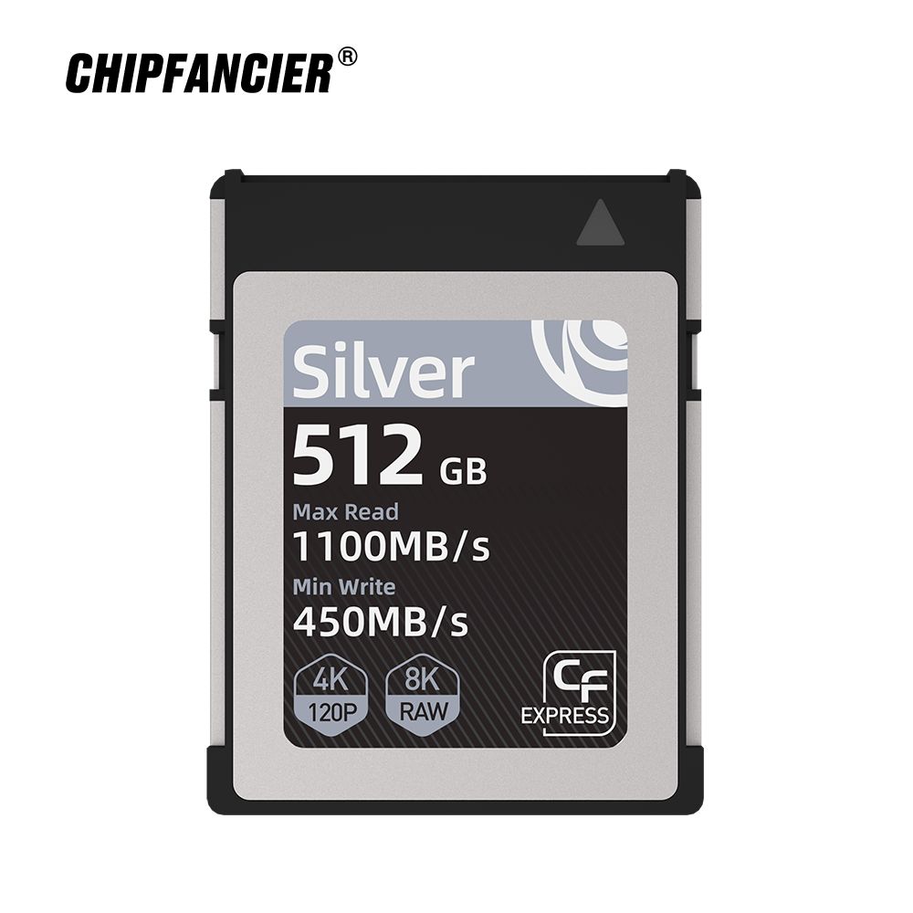 CHIPFANCIER影视飓联名CFexpress TypeB存储卡1TB Silver全新