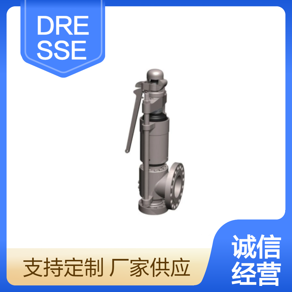 不锈钢 DRESSER减压阀 公称直径56 公称压力56 高压阀门调节