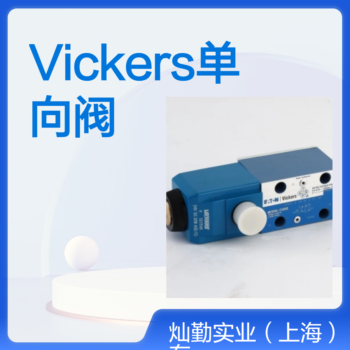 TIEFENBACH单向阀 56公称直径 265公称压力 45包装规格