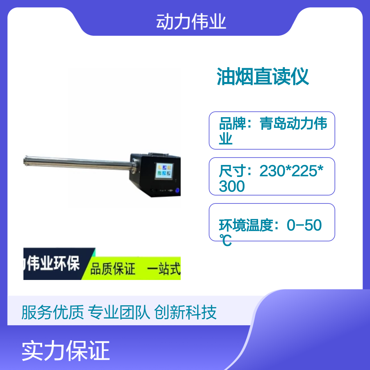 饮食业油烟排放标准DL-SY6700型便携式油烟直读测定仪