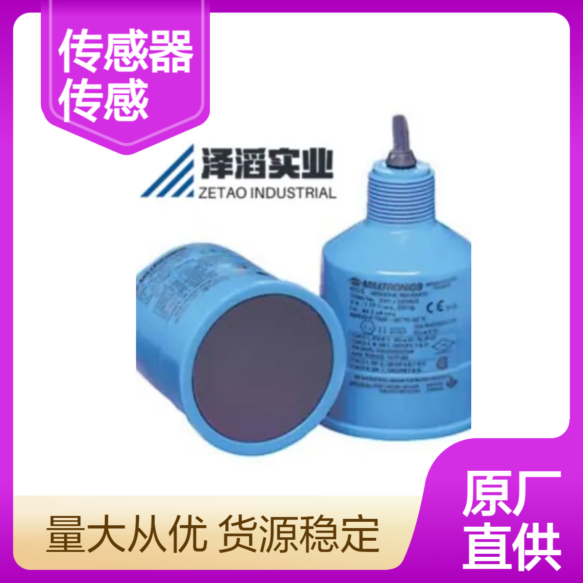7ML1106-1CA20-0A 西门子 Echomax XRS-5 传感器 超声波传感器