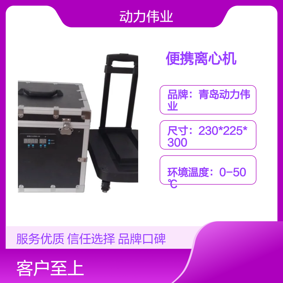地表水总磷现场前处理DL-LX912便携式离心机内置电源