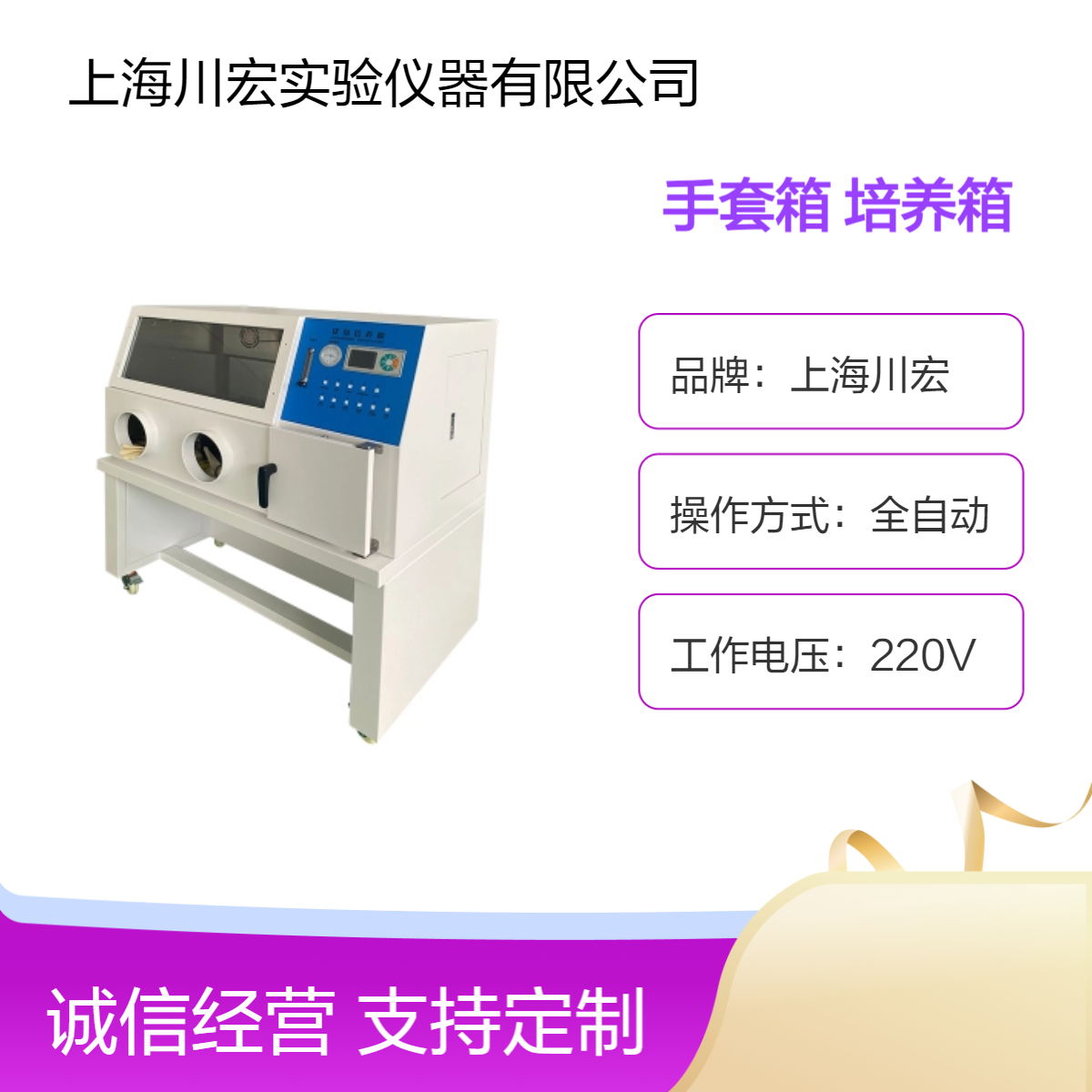 生物厌氧手套箱 YQX-II 惰性气体培养箱 可选配探头