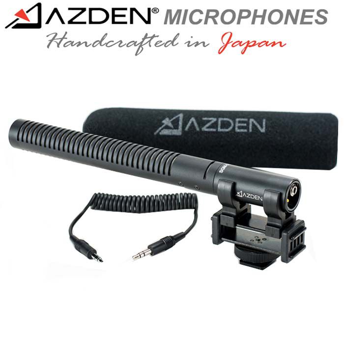 日本 AZDEN SGM-DSLR 阿兹丹 单反相机 录音麦克风 机头麦 单声道