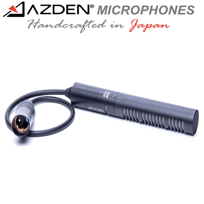 日本 AZDEN SGM-PDII 阿兹丹 录音 话筒 麦克风 摄像机 卡农口