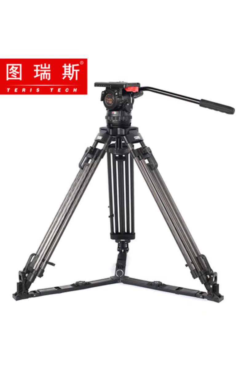 图瑞斯新品TS-N10T液压云台碳纤维三脚架套装媲美TX-V15
