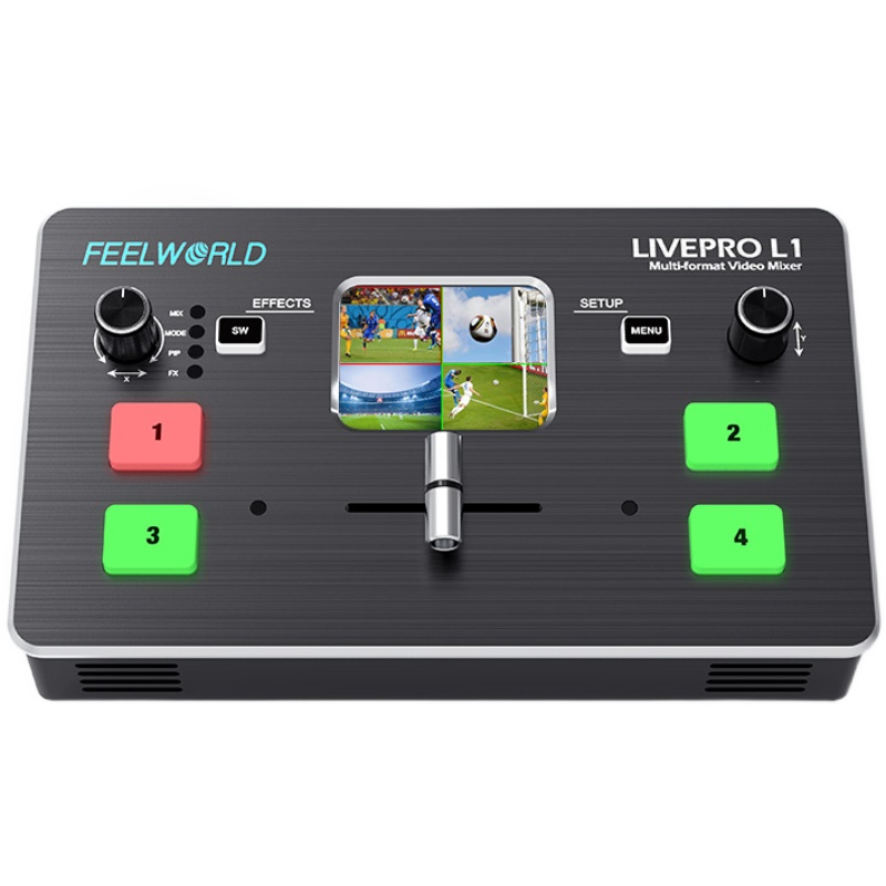 富威德LIVEPRO L1 HD 4 通道现场制作视频切换台 4 HDMI 输入