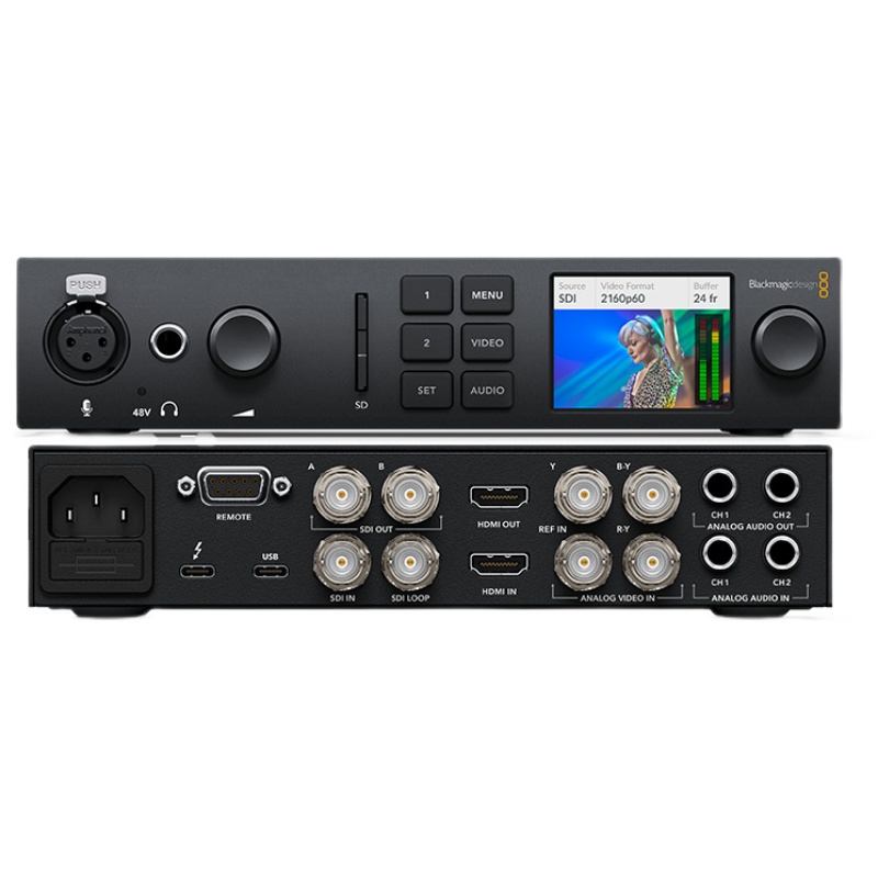 BMD UltraStudio 4K Mini 雷电三广播级采集输出卡