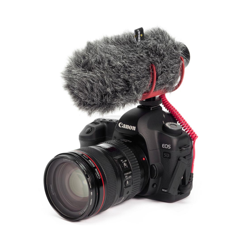 RODE VIDEOMIC GO 专业录音麦克风 心型指向外接供电