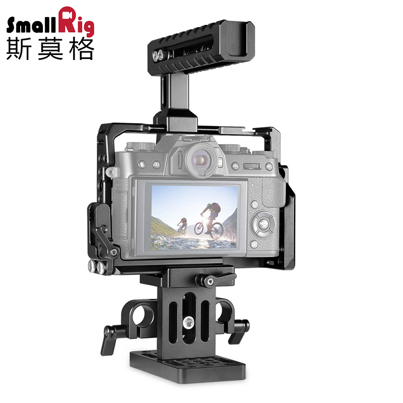 斯莫格SmallRig 富士X-T20单反兔笼套件相机配件底座上手提2023