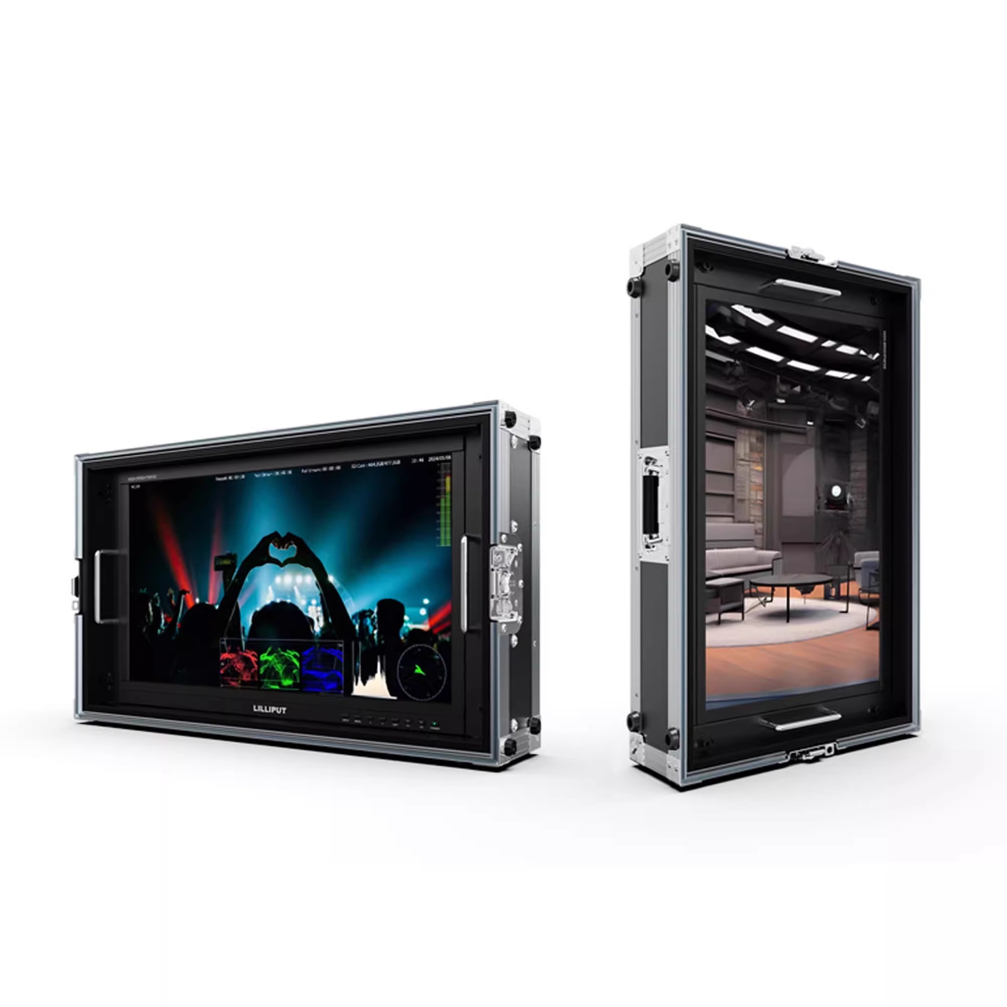 利利普PVM220S-E导演监视器录制视频直播自定义3D-LUT横竖屏监