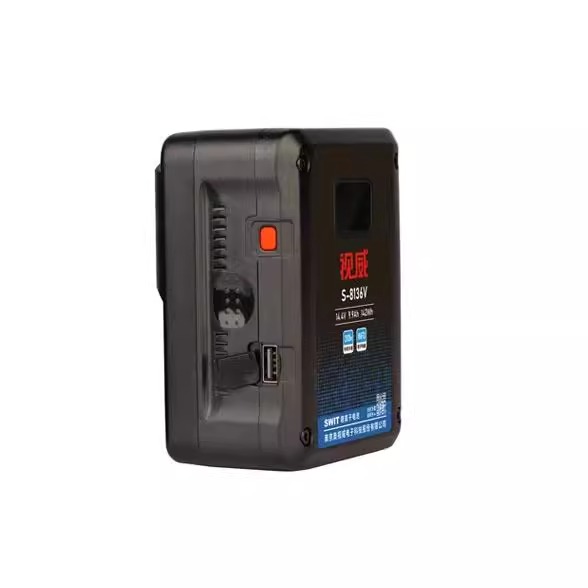 SWIT视威S-8136V 142Wh多接口智能数字锂电池摄像机灯光V口电池