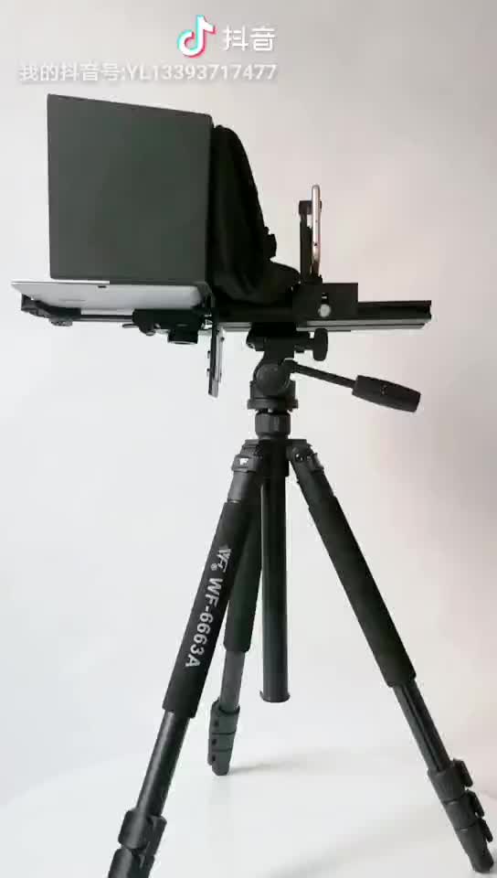 屹视10寸平板IPAD手机便携直播采访外拍小提词器提字器题词读稿机