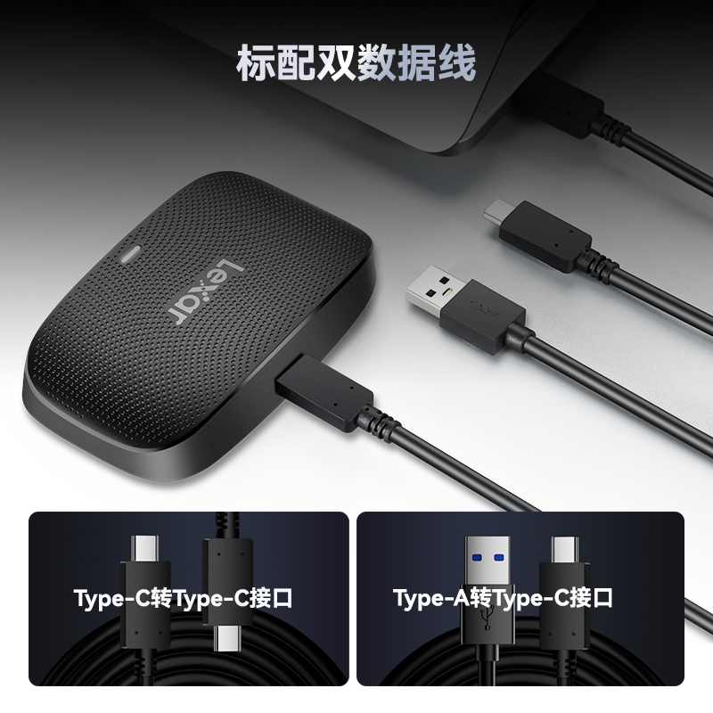 Lexar雷克沙CFexpress Type B / SD二合一双卡读卡器高速1050MB/S