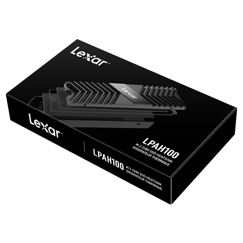 Lexar雷克沙LPAH100-RNBNG型号全新M.2 SSD金属散热马甲