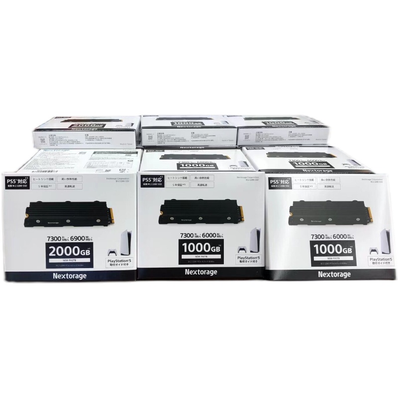 NextorageNEM-PA4TB索尼PS5主机扩展专用固态SSD硬盘带散热片2T4T