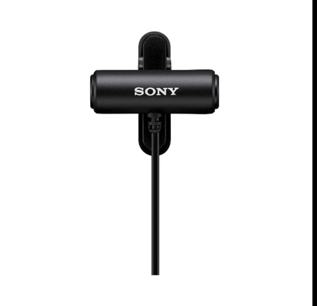 Sony索尼 ECM-LV1立体声领夹麦克风 专业录音国行版