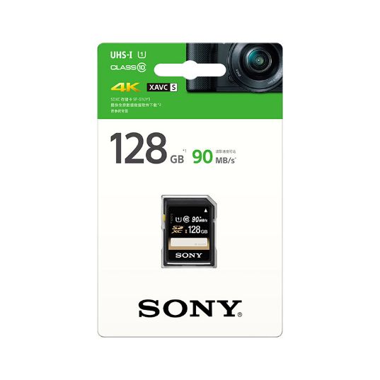 Sony/索尼SF-128UY3 SD卡 128GB 高速内存卡 相机专用 官方正品