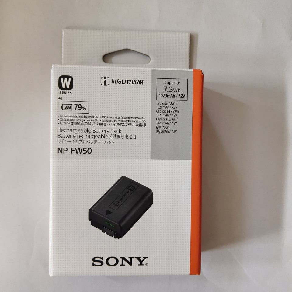 Sony/索尼NP-FW50原装电池微单a6000610064007m2r2zve10黑卡RX10M