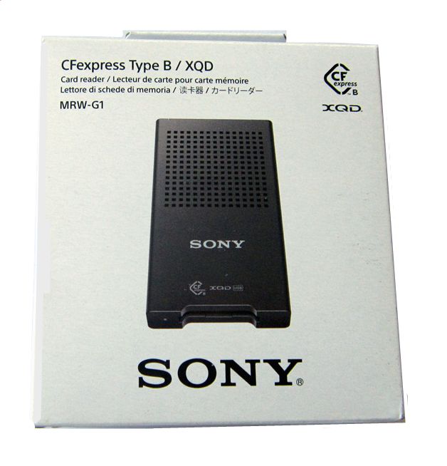 SONY索尼MRW-G1专用CFexpressType-B XQD存储卡 USB3.1高速读卡器