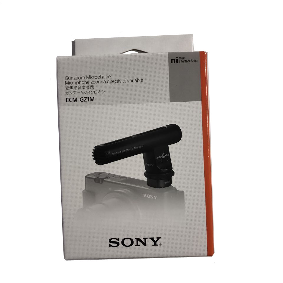Sony/索尼 ECM-GZ1M收音专用无线外接收专业录音枪型变焦麦克风