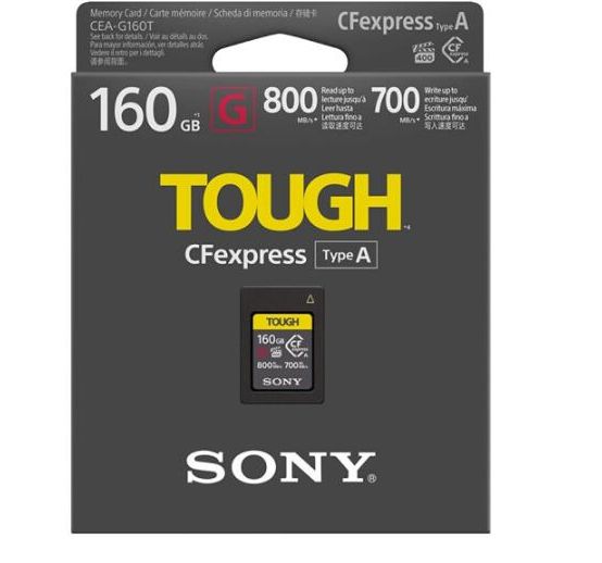 索尼CEA-G160T高速存储卡CFexpressA型卡TOUGH规格三防A7S3卡120p