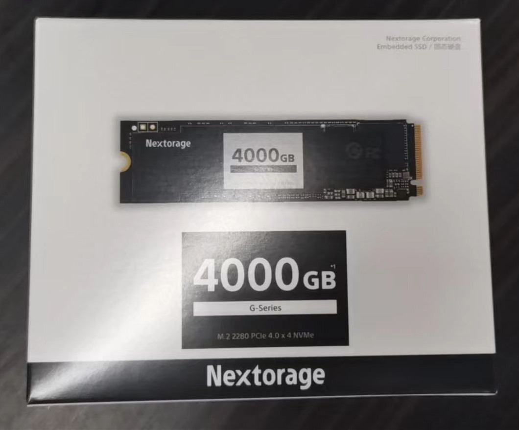 新品Nextorage SSD固态硬盘台式机笔记本 NE1N高端竞技游戏系列