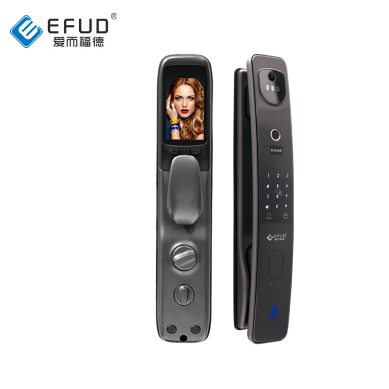 杭州 爱而福德 总代理商 【F1918-3D】智能锁指纹锁家用防盗门入户门密