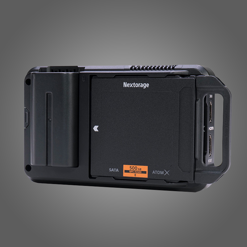 Nextorage AtomX Mini SSD 500GB 1TB RAW视频格式录制