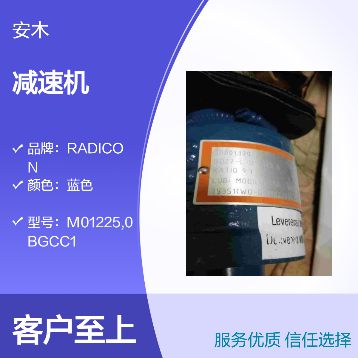 德国原装碳钢蓝色减速机Benzlers减速机 电厂专用减速设备