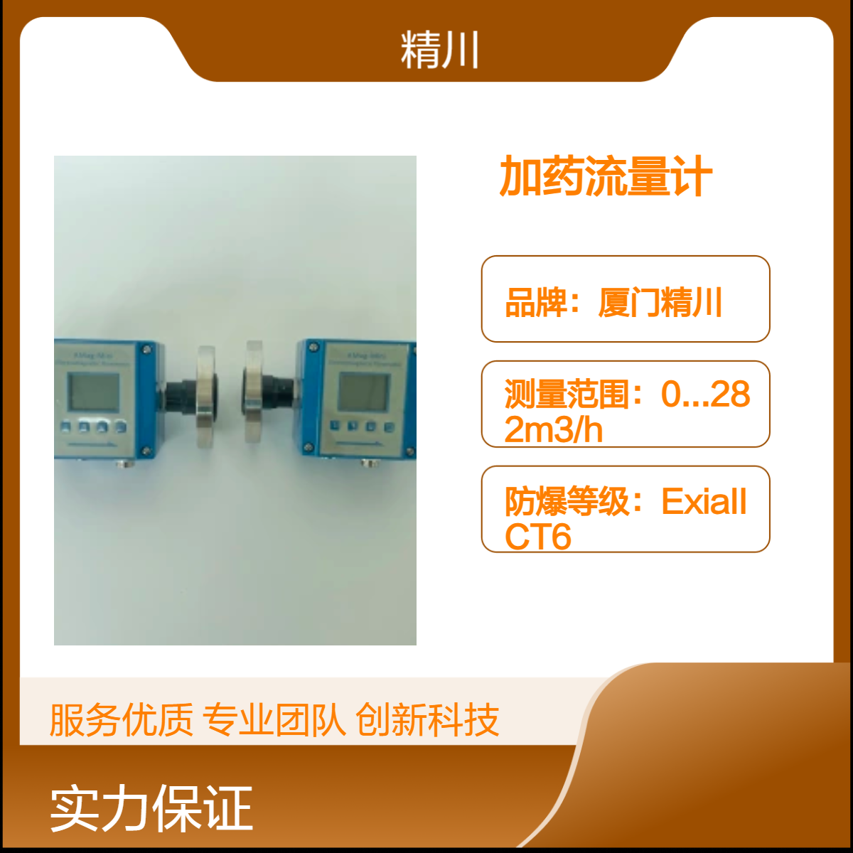精川股份JCEF远传显示加药流量计可测小流量3L/H