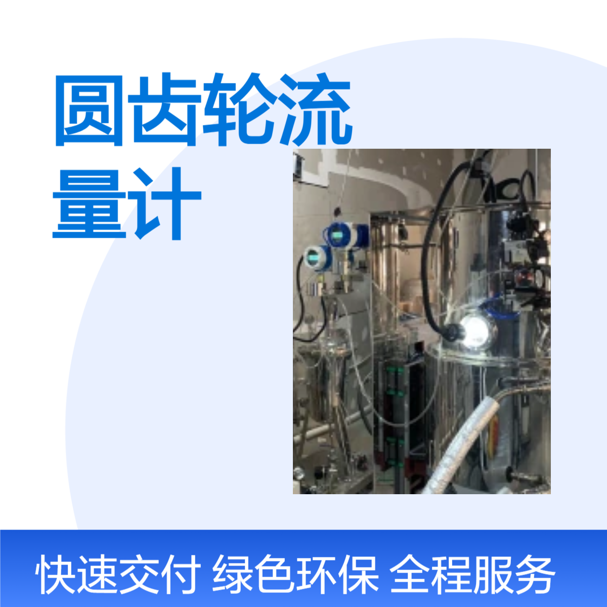 精川股份制药设备药液配比不锈钢圆齿轮流量计